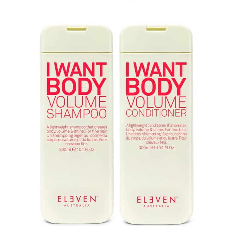 I Want Body | Zestaw dodający objętości: szampon 300ml + odżywka 300ml