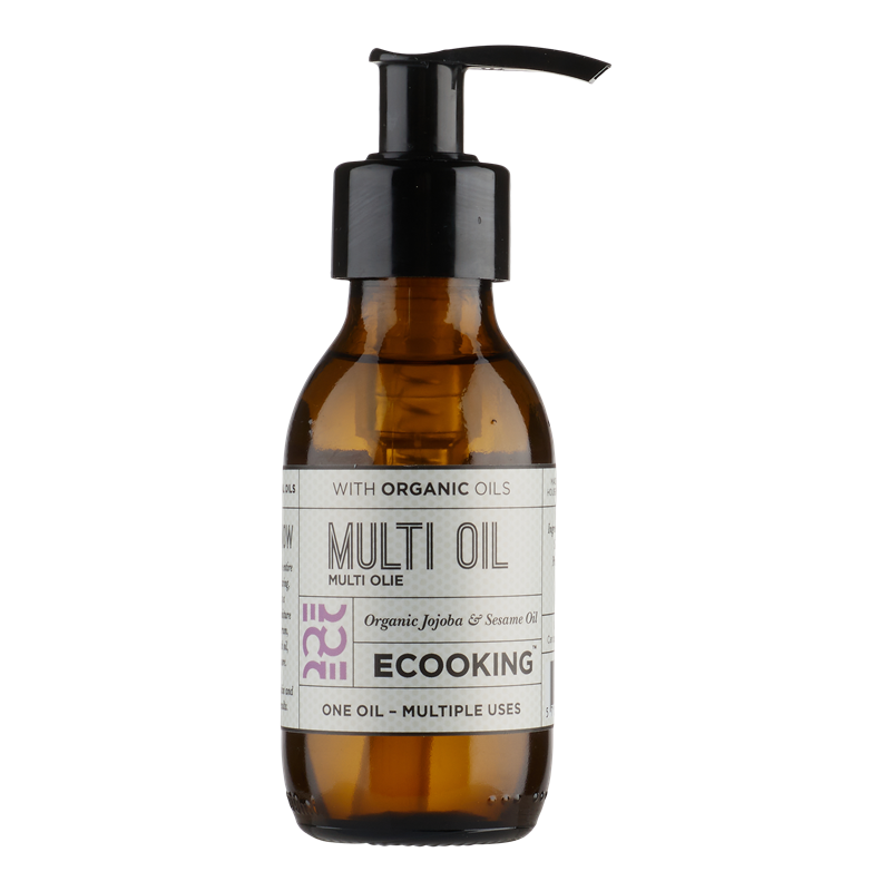 Multi Oil | Organiczny olej do ciała, twarzy i włosów o zapachu pomarańczy i lawendy 100ml - uszkodzona pompka