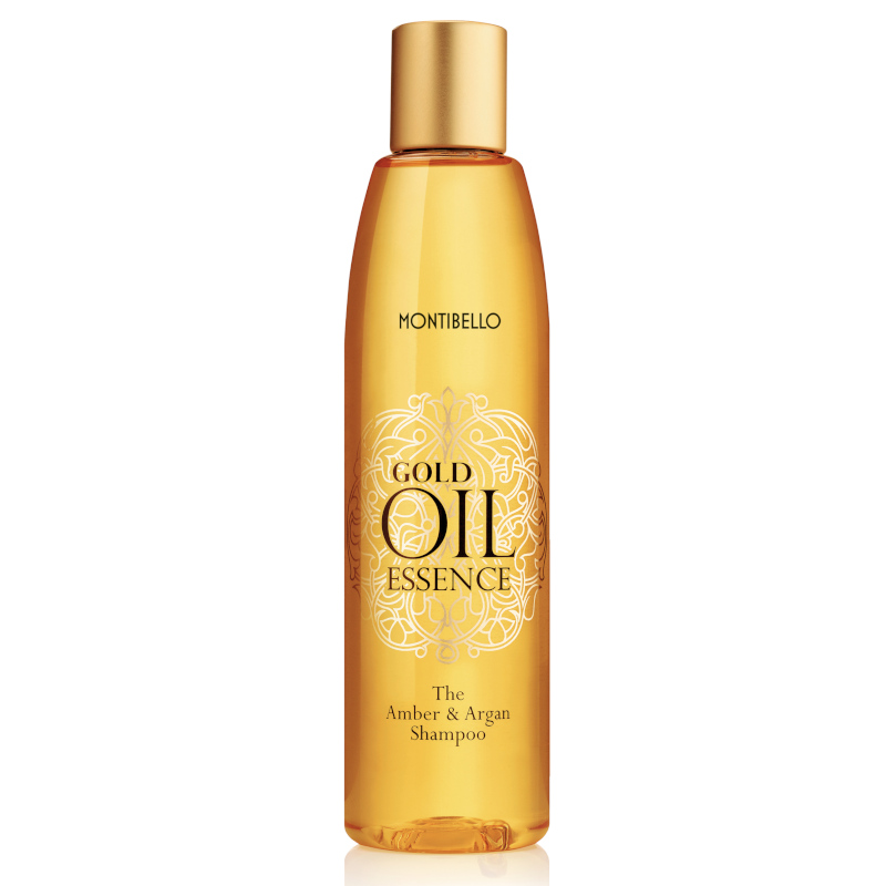 Gold Oil Essence | Szampon arganowo-bursztynowy odbudowujący do włosów zniszczonych 250ml