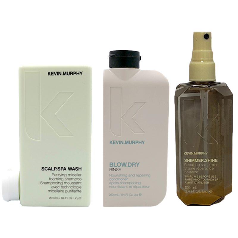 Mini rytuał regenerująco-nabłyszczający do każdego rodzaju włosów: szampon 250ml + odżywka 250ml + nabłyszczająca mgiełka 100ml