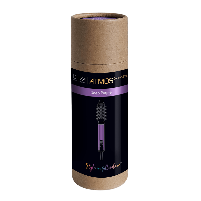 Atmos Dry+ | Nakładka na suszarko-lokówkę Diva Atmos Dry+ Style One (ATM003)- Deep Purple (SLE003DP)