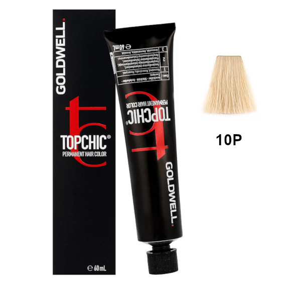 Topchic 10P | Trwała farba do włosów - kolor: perłowy ekstra jasny blond 60ml