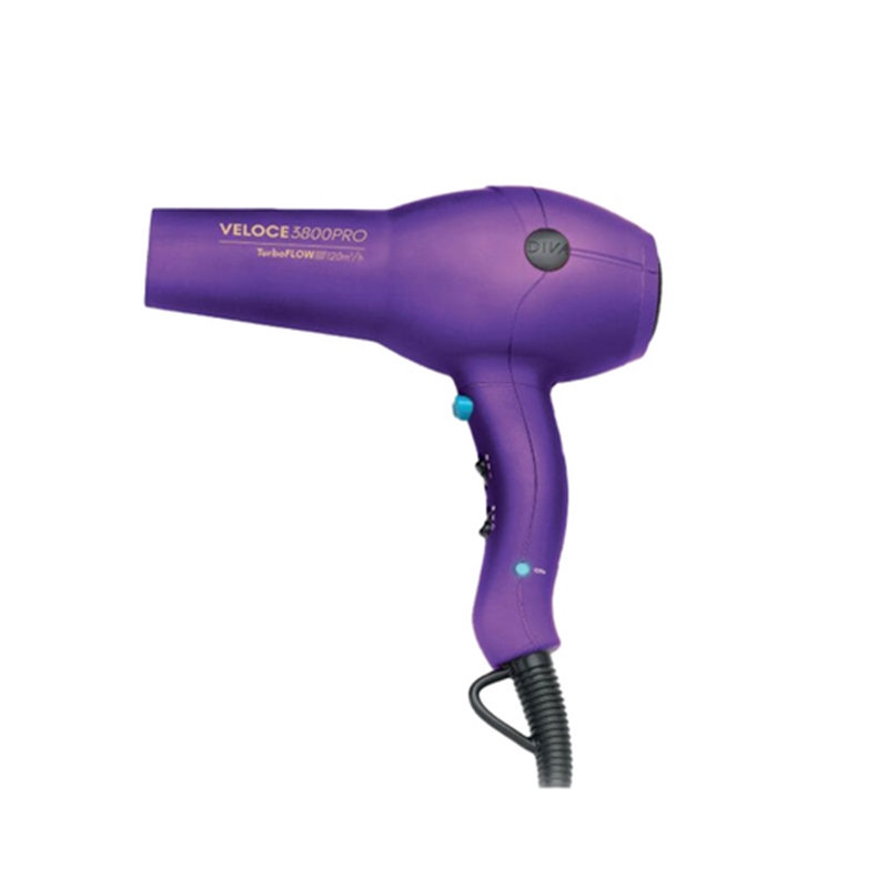 Veloce 3800 Pro | Suszarka do włosów 2200W w kolorze fioletowym (EDT107)