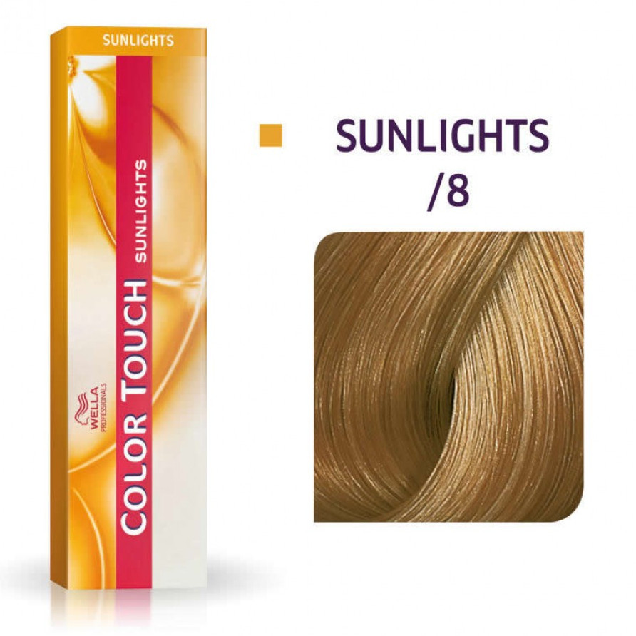 Color Touch Sunlights /8 | Bezamoniakowa półtrwała farba do włosów /8 60ml