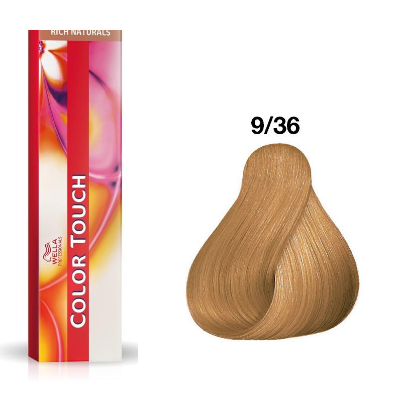 Color Touch 9/36 | Bezamoniakowa półtrwała farba do włosów 9/36 60ml