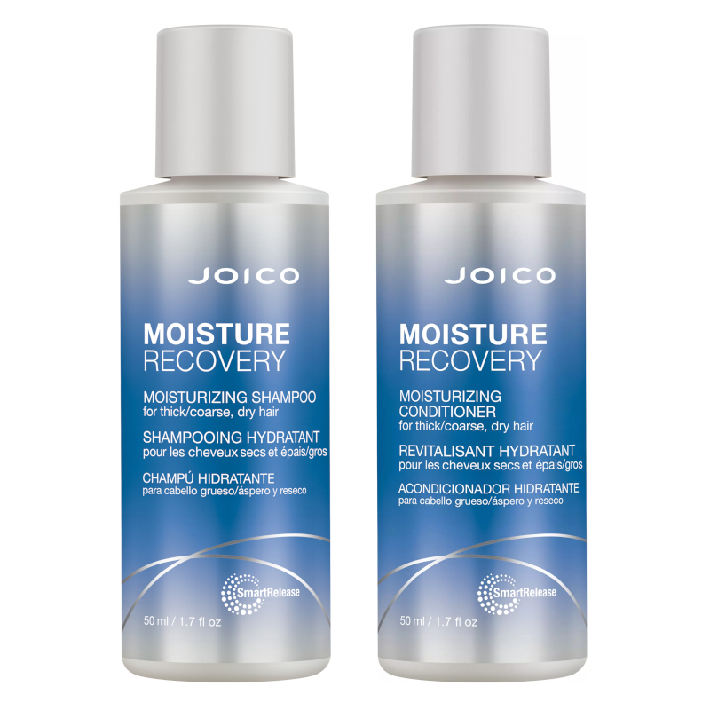 Moisture Recovery | Minizestaw nawilżający do włosów suchych: szampon 50ml + odżywka 50ml