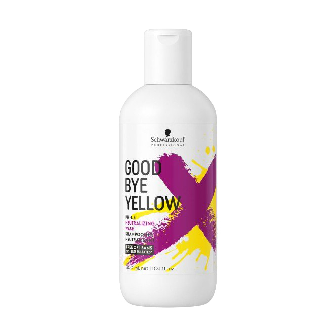Goodbye Yellow | Szampon neutralizujący żółte odcienie włosów blond 300ml