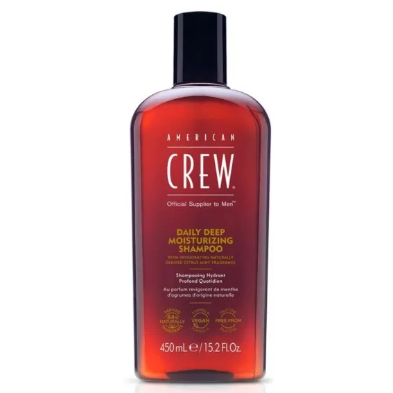 Daily Deep Moisturizing | Wegański szampon głęboko nawilżający do włosów suchych dla mężczyzn 450ml