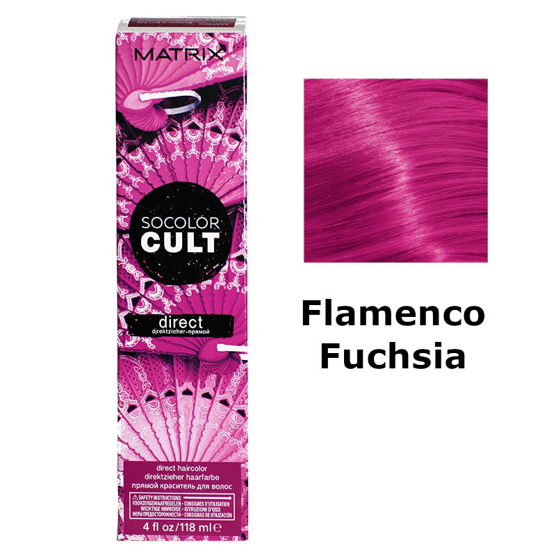 Socolor.Beauty Cult | Półtrwała farba do włosów - Flamenco Fuchsia 90ml