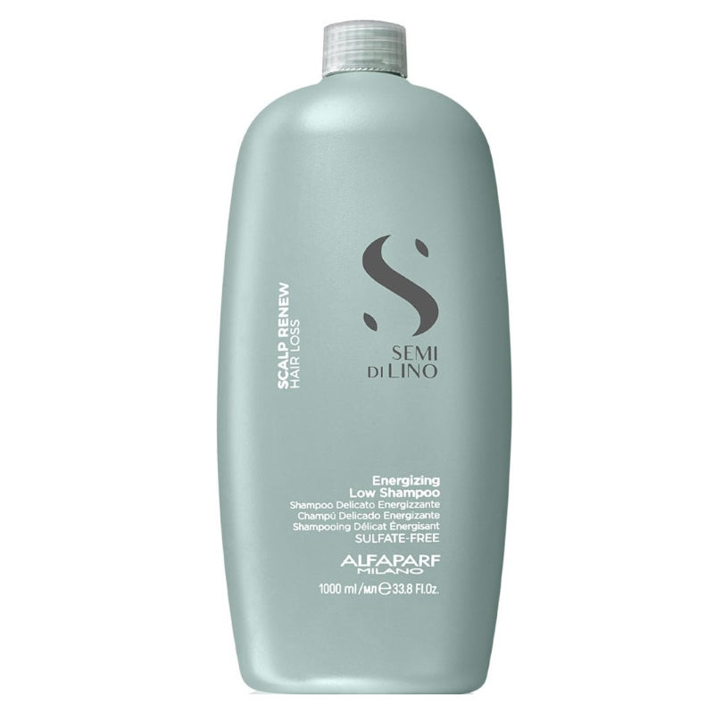 Semi Di Lino Scalp Renew | Niskopieniący energetyzujący szampon do włosów osłabionych i wypadających 1000ml