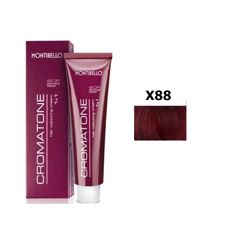 CromaXtrem | Trwała farba do włosów - kolor X88 intensywny purpurowy 60ml