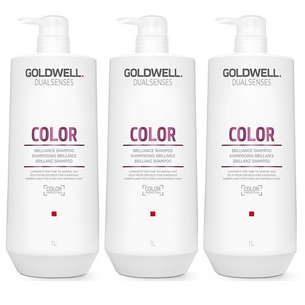 DualSenses Color | Zestaw: szampon do włosów farbowanych 3x1000ml