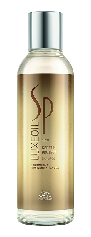 SP Luxe Oil Keratin Protect | Szampon regenerujący do włosów 200ml