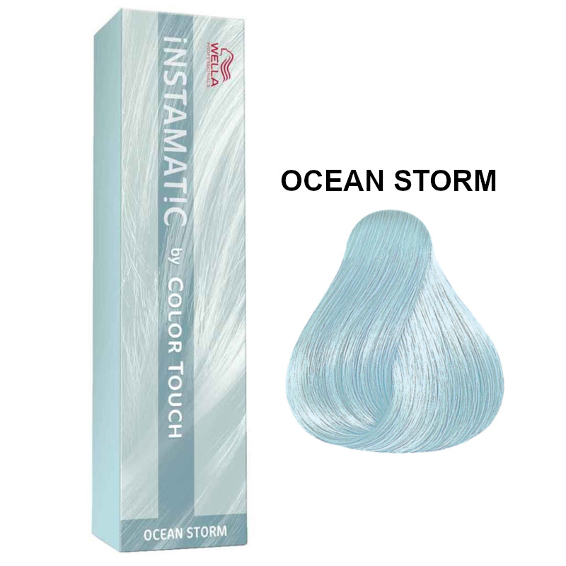 Color Touch Instamatic | Bezamoniakowa półtrwała farba do włosów - Ocean Storm 60ml