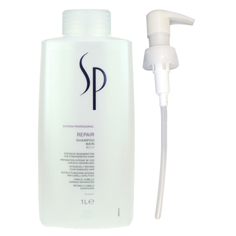 SP Repair | Zestaw: szampon regenerujący 1000ml + pompka