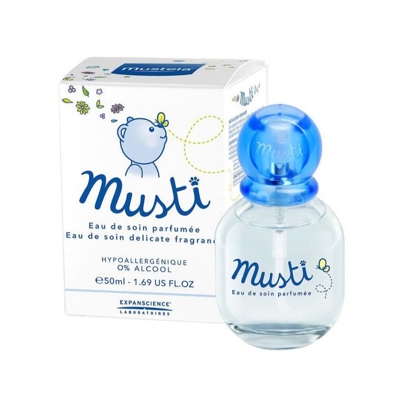 Mustela Musti | Pielęgnacyjna woda perfumowana dla niemowląt i dzieci 50ml