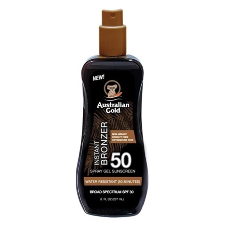 SPF 50 Spray Gel Bronzer | Spray do opalania z bronzerem 237ml