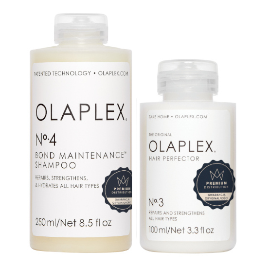 Hair Perfector No.3 and Olaplex No. 4 Shampoo | Zestaw: regenerująca kuracja do włosów 100ml + szampon odbudowujący 250ml