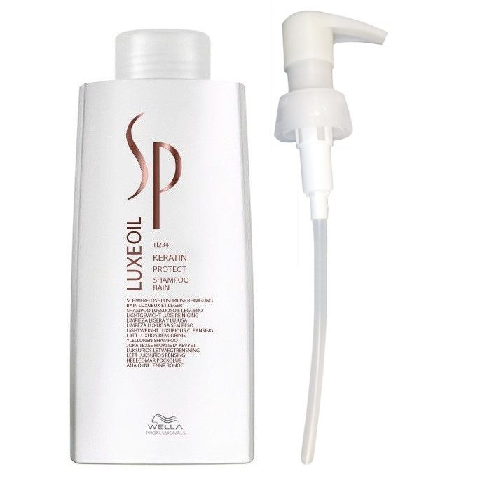 SP Luxe Oil | Zestaw: szampon regenerujący 1000ml + pompka
