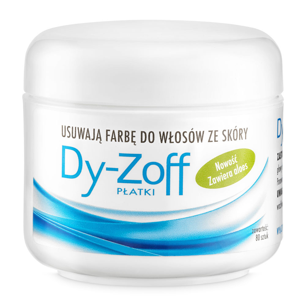 DY-ZOFF® | Płatki do mycia skóry po koloryzacji 80szt