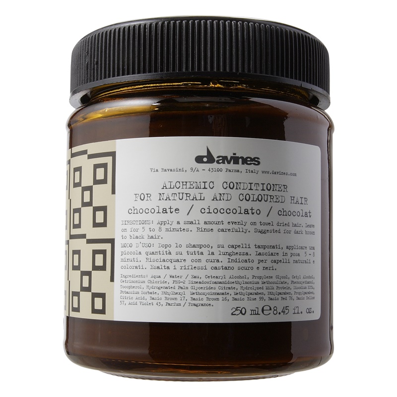 Alchemic Chocolate | Odżywka koloryzująca do włosów ciemnobrązowych i czarnych 250ml