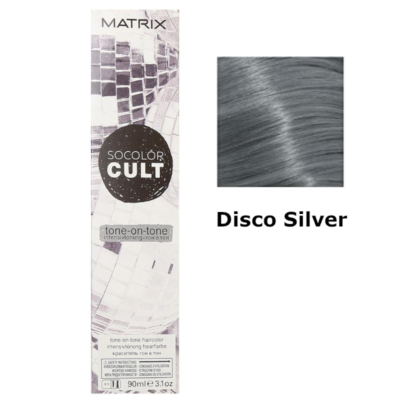 Socolor.Beauty Cult | Półtrwała farba do włosów - Disco Silver 90ml