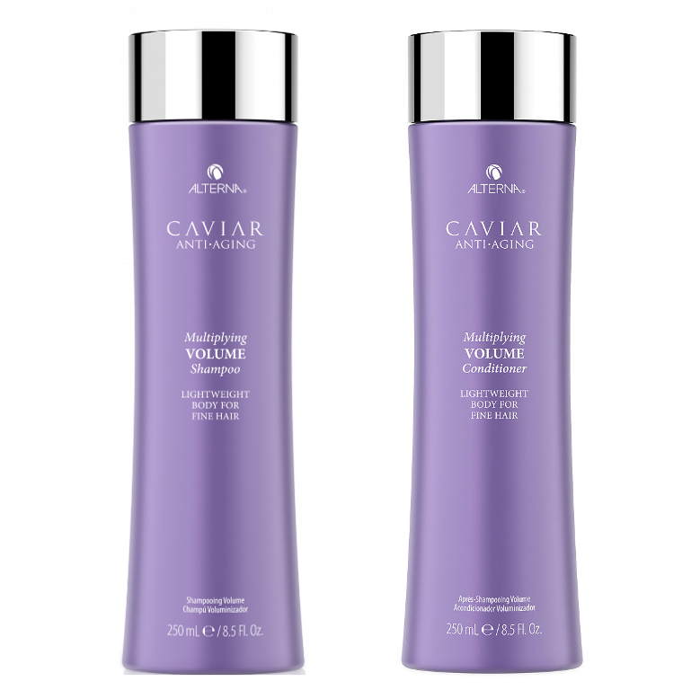 Caviar Anti-Aging Volume | Zestaw nadający objętość włosów: szampon 250ml + odżywka 250ml