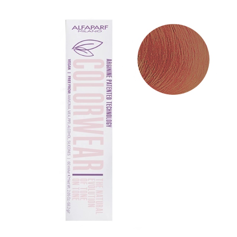 Color Wear | Farba do włosów bez amoniaku - kolor: Metallic Ruby Brown 8 60ml