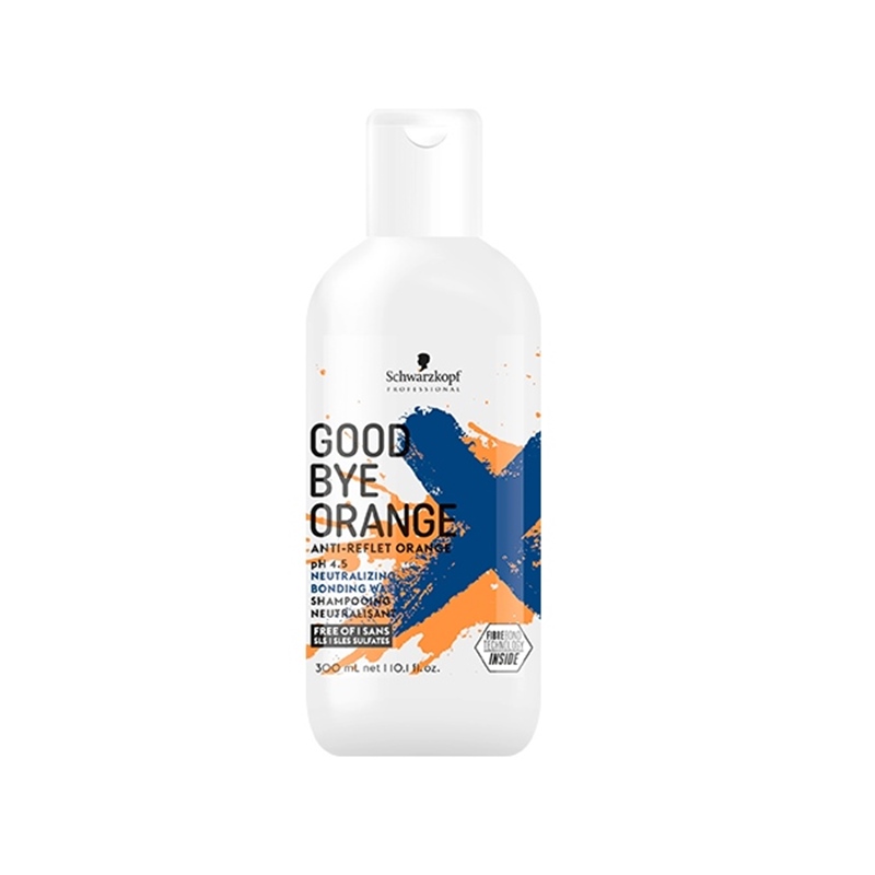 Goodbye Orange | Szampon neutralizujący ciepłe odcienie ciemnych włosów 300ml 