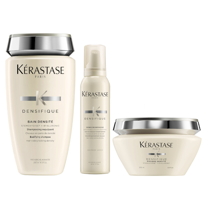 Densifique Densite | Zestaw zagęszczający włosy: szampon 250ml + maska 200ml + pianka 150ml
