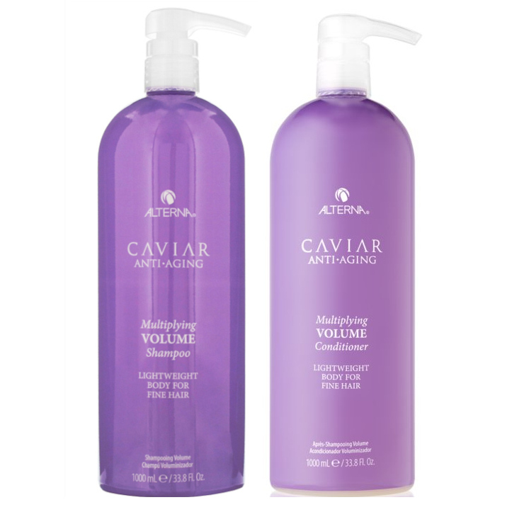 Caviar Multiplying Volume | Zestaw nadający objętość: szampon 1000ml + odżywka 1000ml 