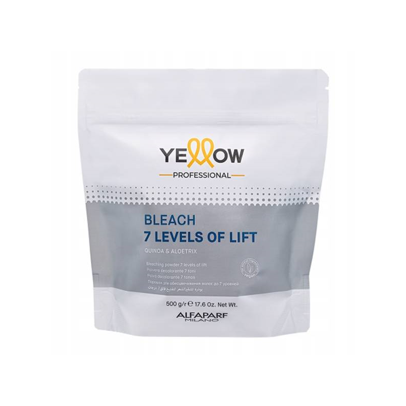 Yellow Bleach 7 Levels of Lift | Puder rozjaśniający do 7 tonów 500g