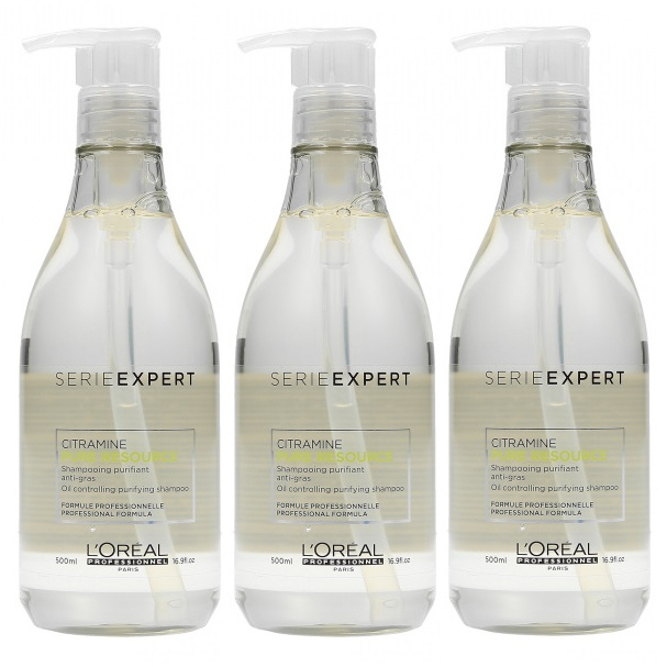 Pure Resource | Zestaw: szampon oczyszczający 3x500ml