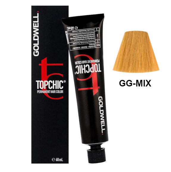 Topchic GG-MIX | Trwała farba do włosów - kolor: złoty MIX 60ml