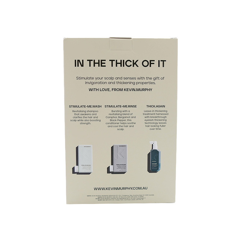 In The Thick Of It | Wzmacniający zestaw dla mężczyzn: szampon 250ml + odżywka 250ml + kuracja 100ml