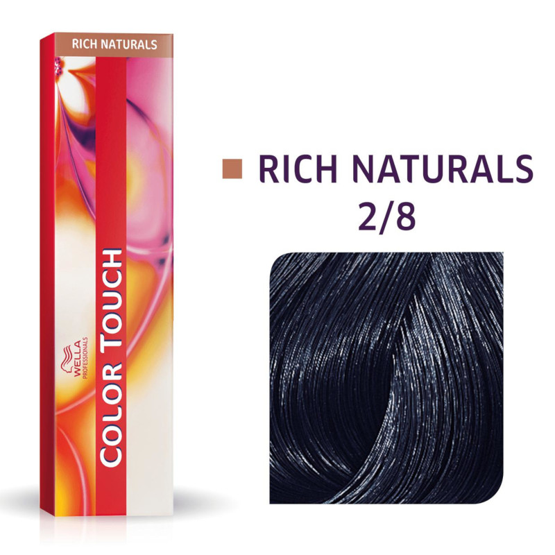 Color Touch 2/8 | Bezamoniakowa półtrwała farba do włosów 2/8 60ml