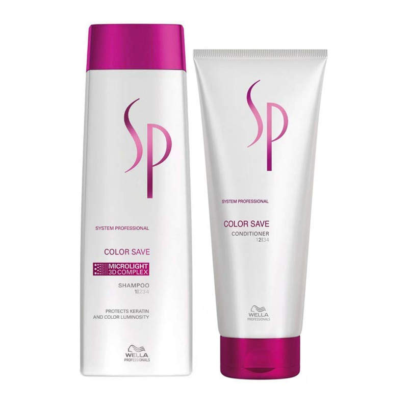 SP Color Save | Zestaw do włosów farbowanych: szampon 250ml + odżywka 200ml