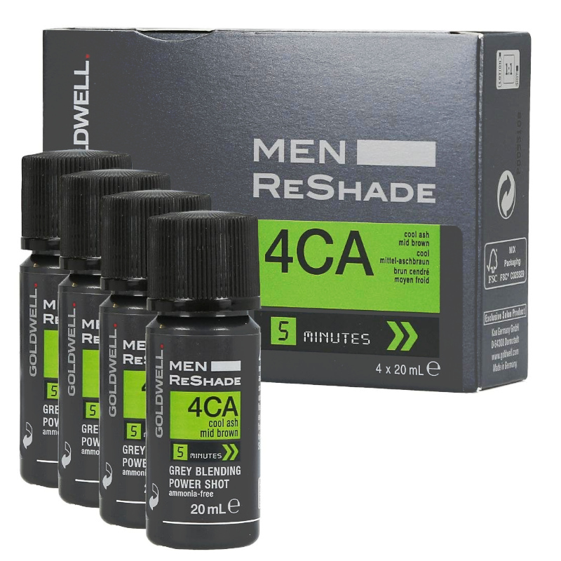 Men ReShade 4CA | Odsiwiacz do włosów dla mężczyzn 4x20ml