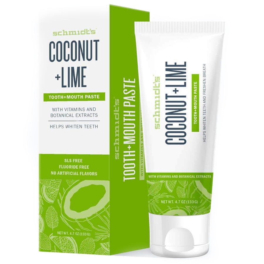 Coconut + Lime Tooth-Mouth Paste | Naturalna pasta do zębów - kokos i limonka 133g