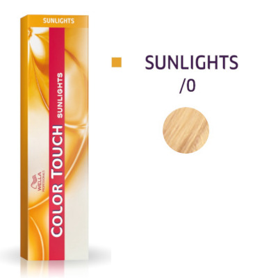 Color Touch Sunlights /0 | Bezamoniakowa półtrwała farba do włosów /0 60ml