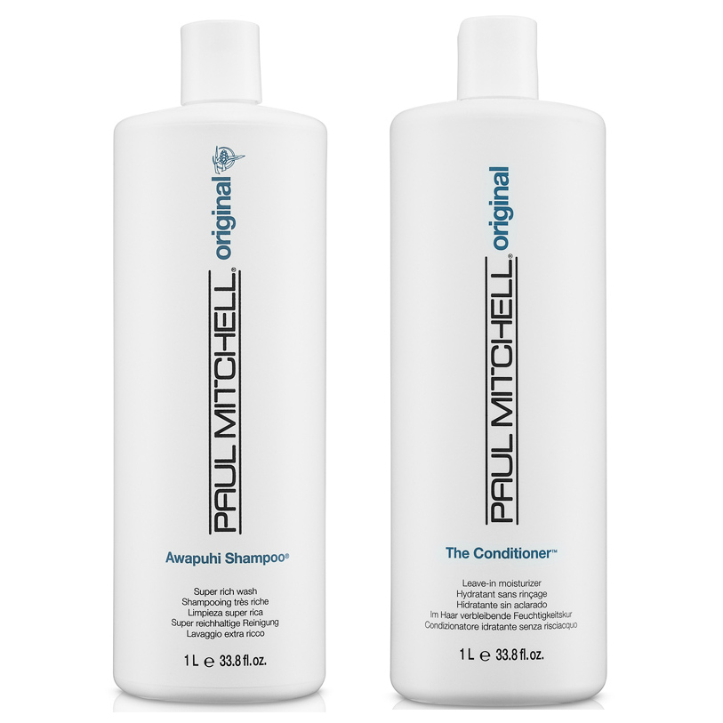 Original | Zestaw: szampon oczyszczająco-odświeżający 1000ml + odżywka bez spłukiwania 1000ml