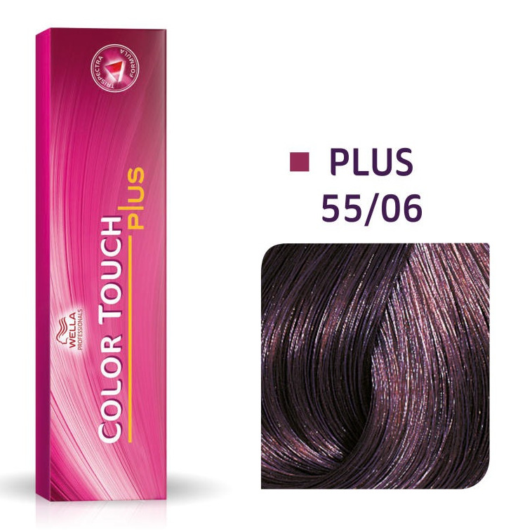 Color Touch Plus 55/06 | Bezamoniakowa półtrwała farba do włosów 55/06 60ml