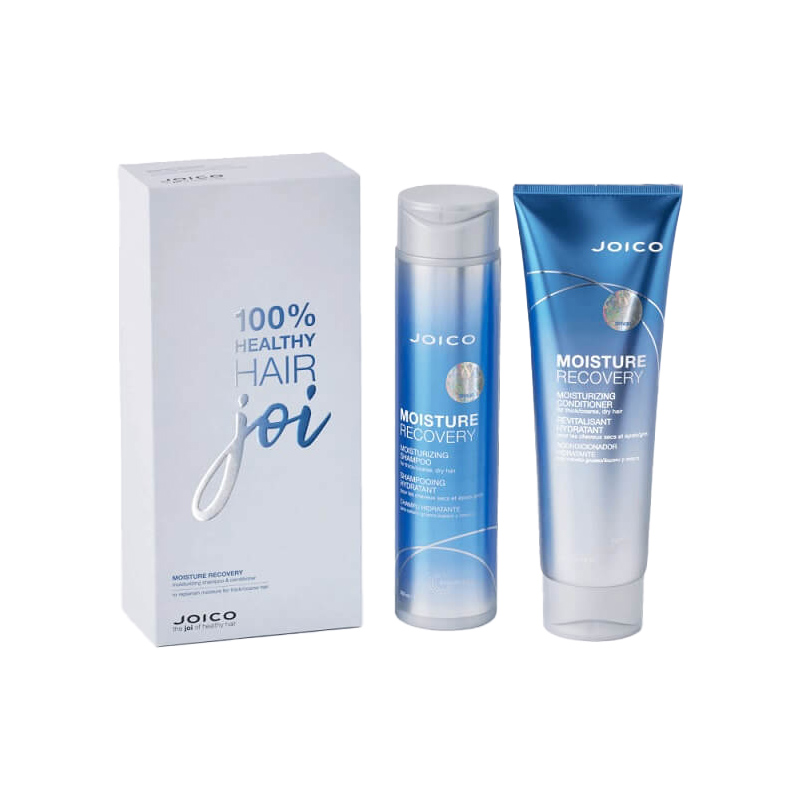 Moisture Recovery | Zestaw nawilżający do włosów suchych: szampon 300ml + odżywka 250ml