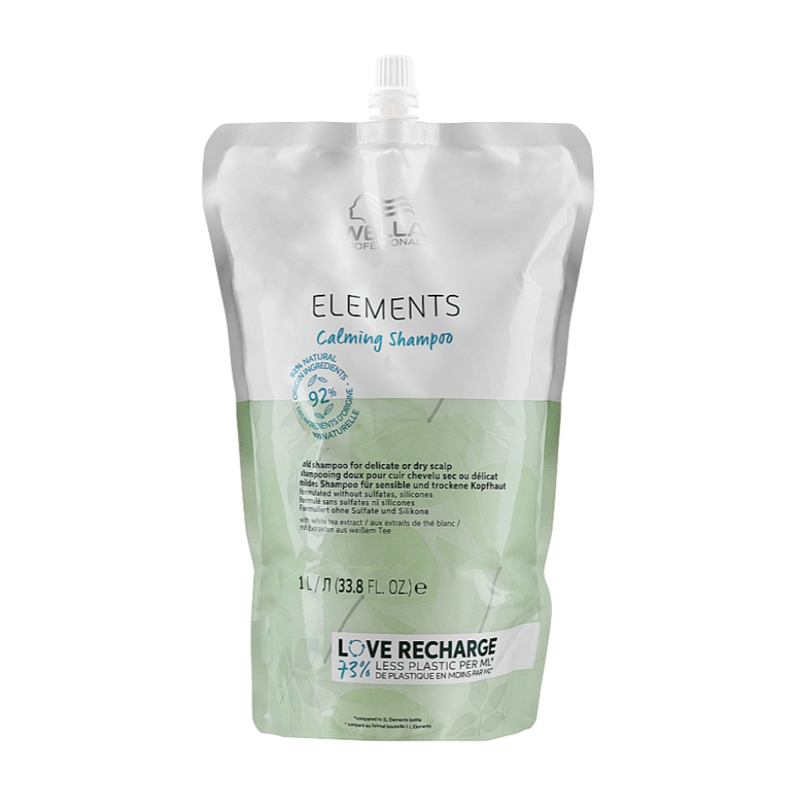 Elements Calming | Odżywczy szampon do suchej lub delikatnej skóry głowy 1000ml