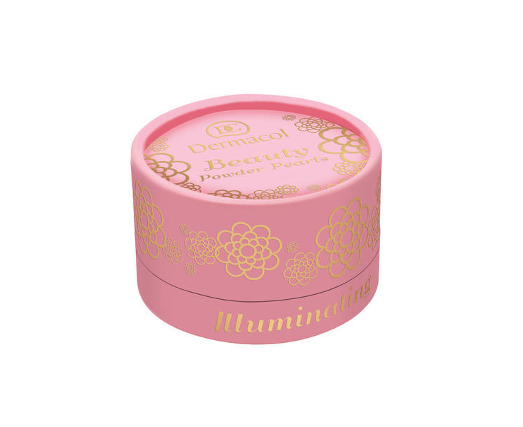 Beauty Powder Pearls No.2 Illuminating | Rozświetlające perełki do twarzy - kolor różowy 25g