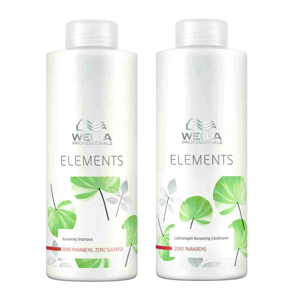 Elements | Zestaw odżywczy do każdego rodzaju włosów: szampon 1000ml + odżywka 1000ml