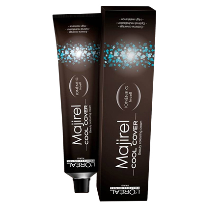 Majirel Cool Cover | Trwała farba do włosów o chłodnych odcieniach - kolor 7.11 blond popielaty głęboki 50ml