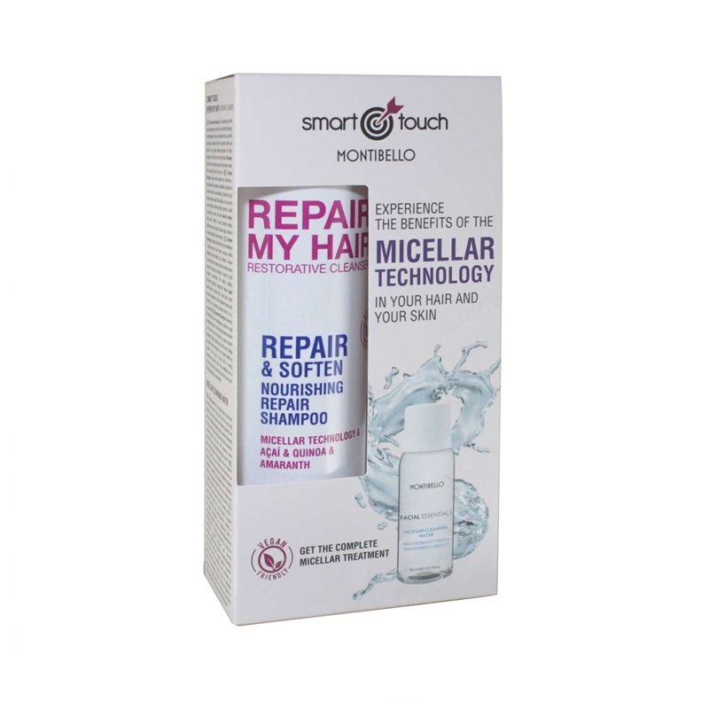 Smart Touch Repair | Zestaw: szampon regenerujący 300ml + płyn micelarny 30ml