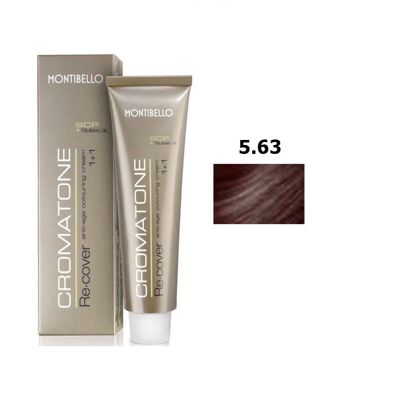 Cromatone Recover | Trwała farba do włosów - kolor 5.63 brąz toffi 60ml